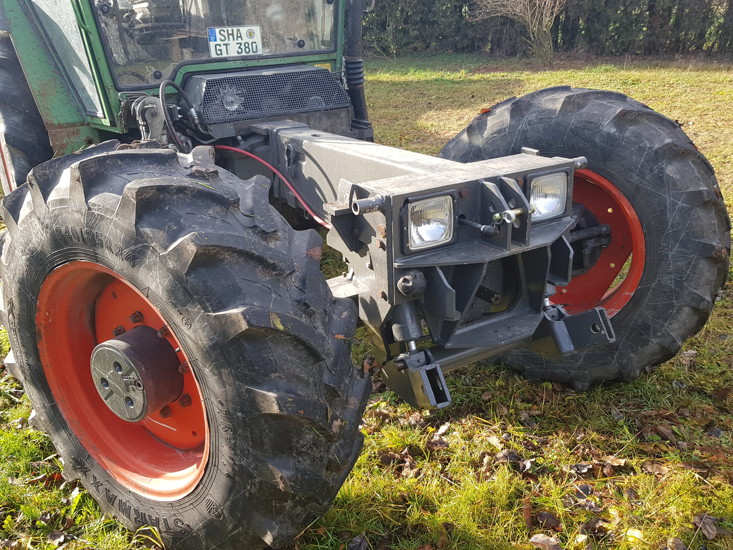 FENDT GT 255, 275, 365, 380 GTA, Farmer 308, 309, Dichtsatz Fronthubwerk, dw. D28/63mm