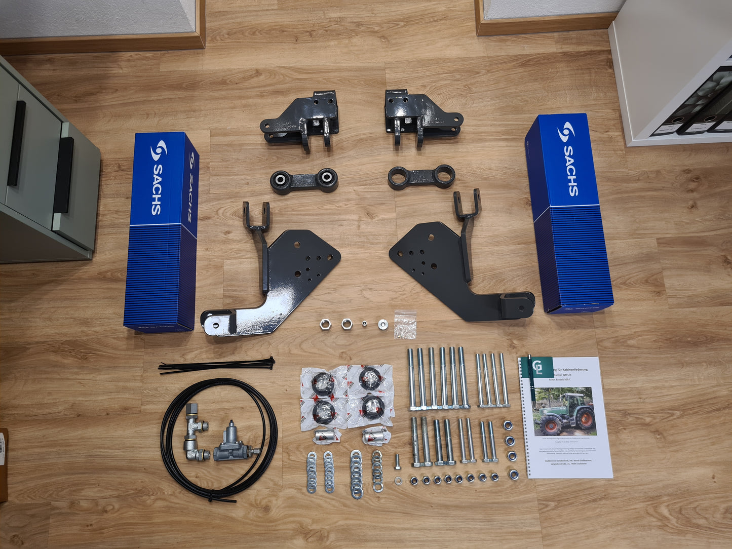 FENDT Farmer 307/ 308/ 309 C & Ci Kabinenfederung pneumatisch